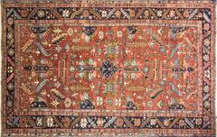 Antique Heriz Village Carpet