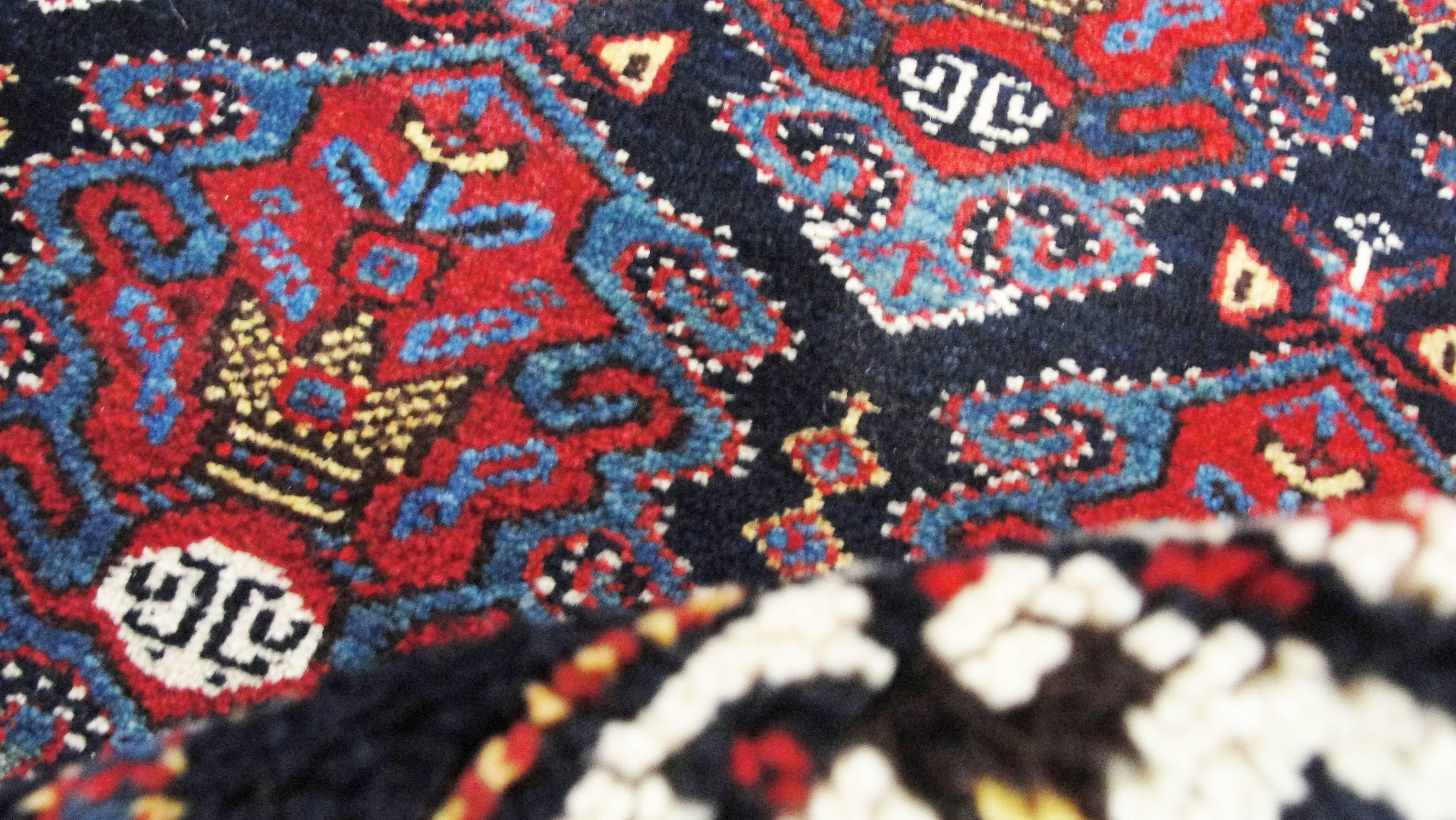 Hand-Woven Stoning Kurd Gerous Rug For Sale