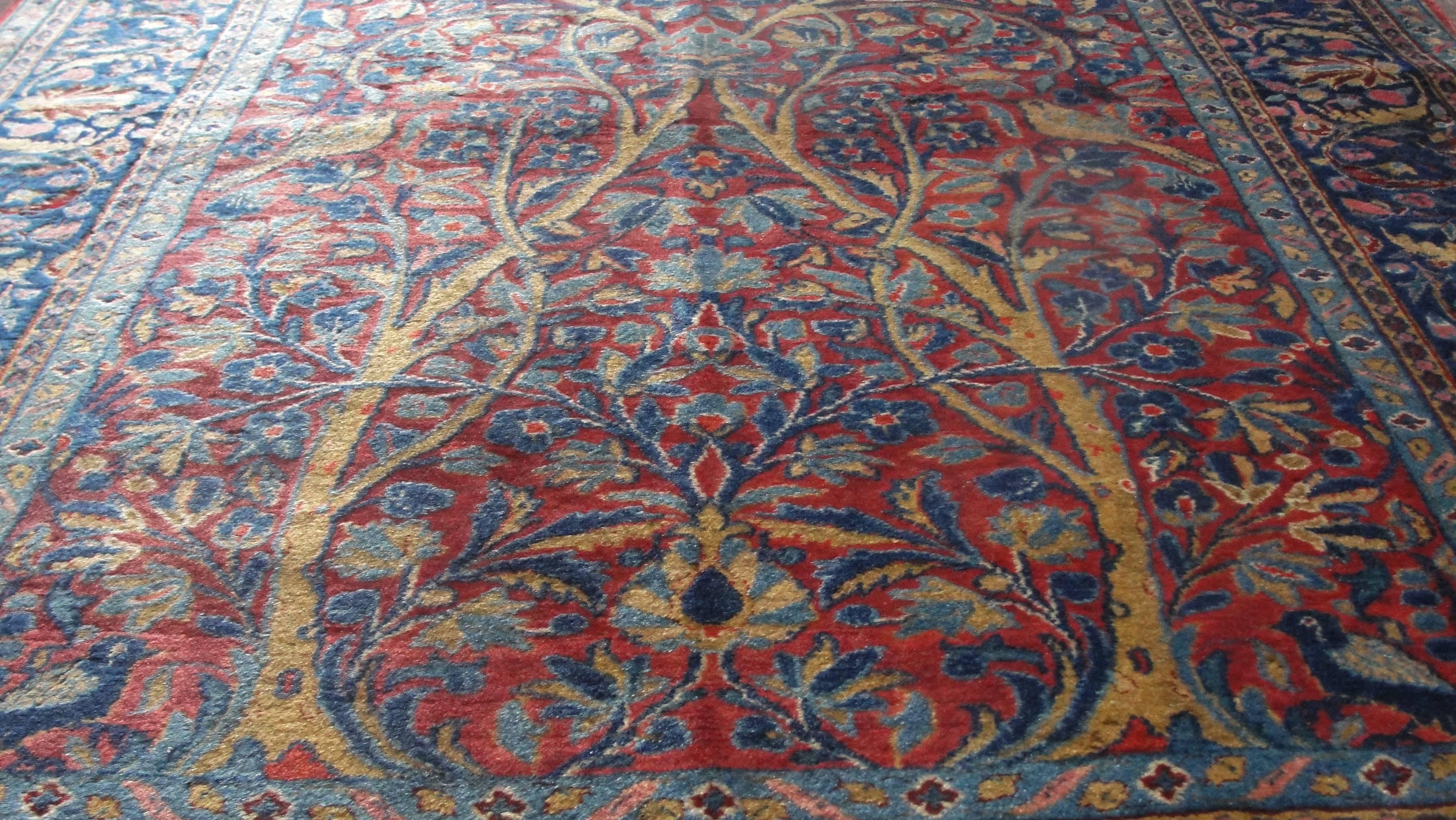 antique kashan rugs for sale