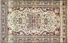 Outstanding Antique Isfahan Ahmad Rug