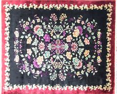 Antique Art Deco Chinese Carpet, 7'10" x 9'8"
