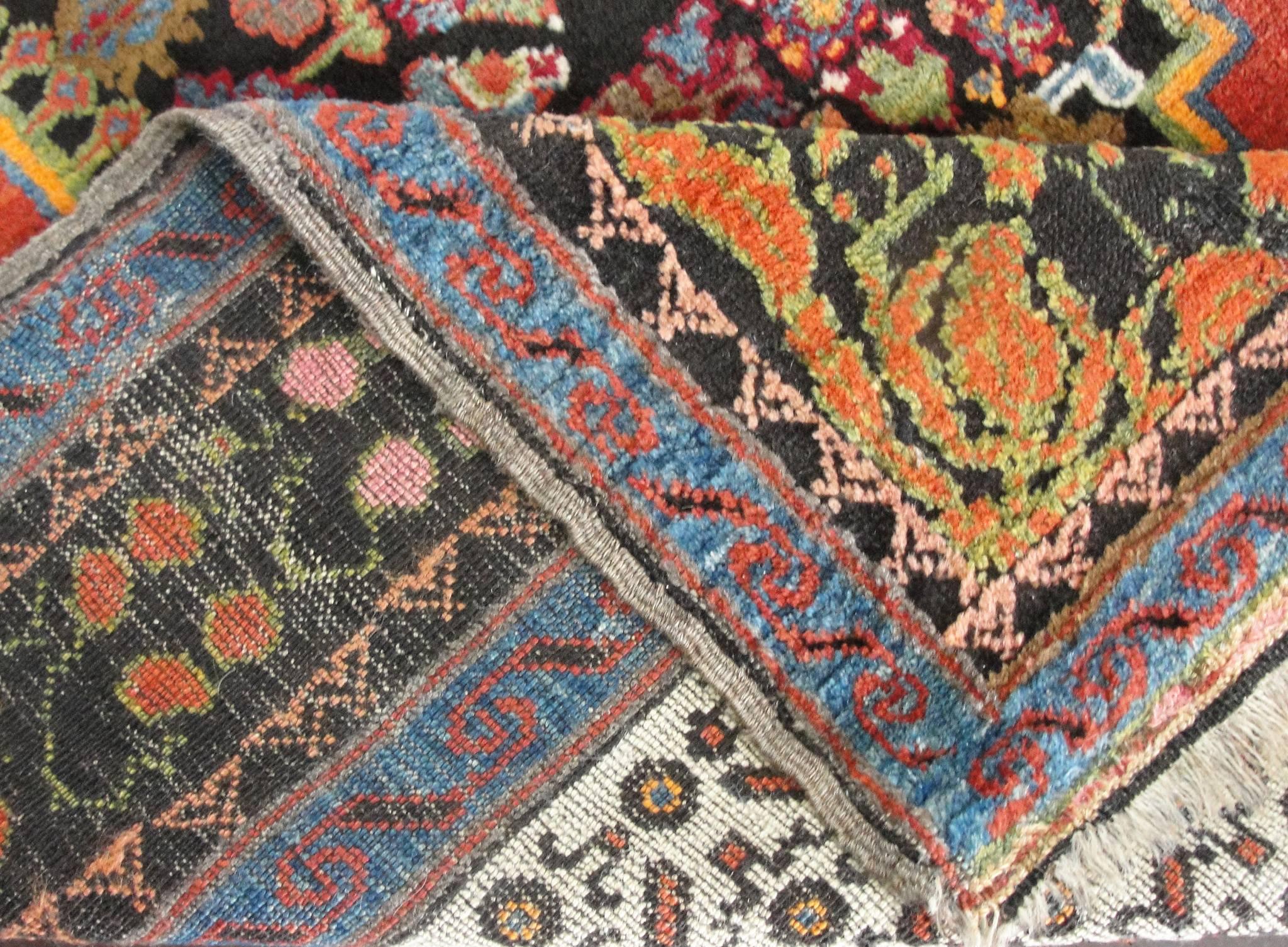 Kazak  Antique Karabagh/Caucasian Rug, 4'8