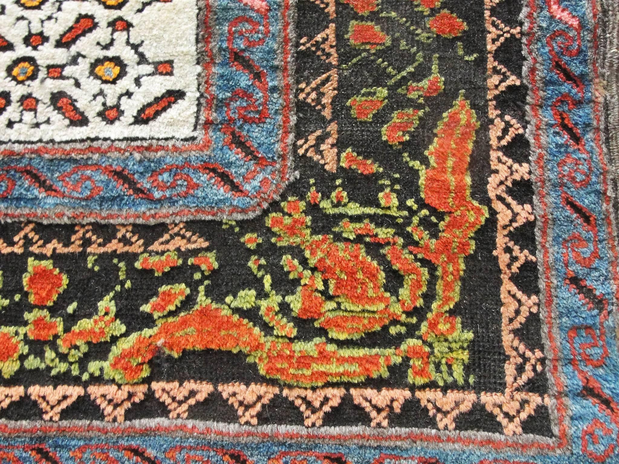  Antique Karabagh/Caucasian Rug, 4'8