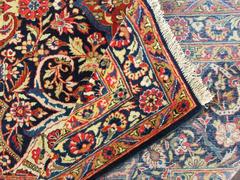 Antique Persian Kashan Dabire Carpet, 8'9" x 16'3"