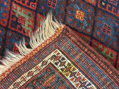 Antique Persian Jaf Kurd Bag Face 2'10" x 3', Arabesque