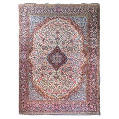 Antique Persian style Ka-shn Carpet, 8'7" × 12'4"