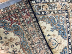 Antique Ta-briz Rug , c-1880, #0026, 2' x 3'