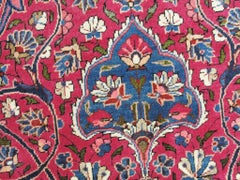 Antique Persian style Dabir Kashan Carpet, 8'4" × 11'4"