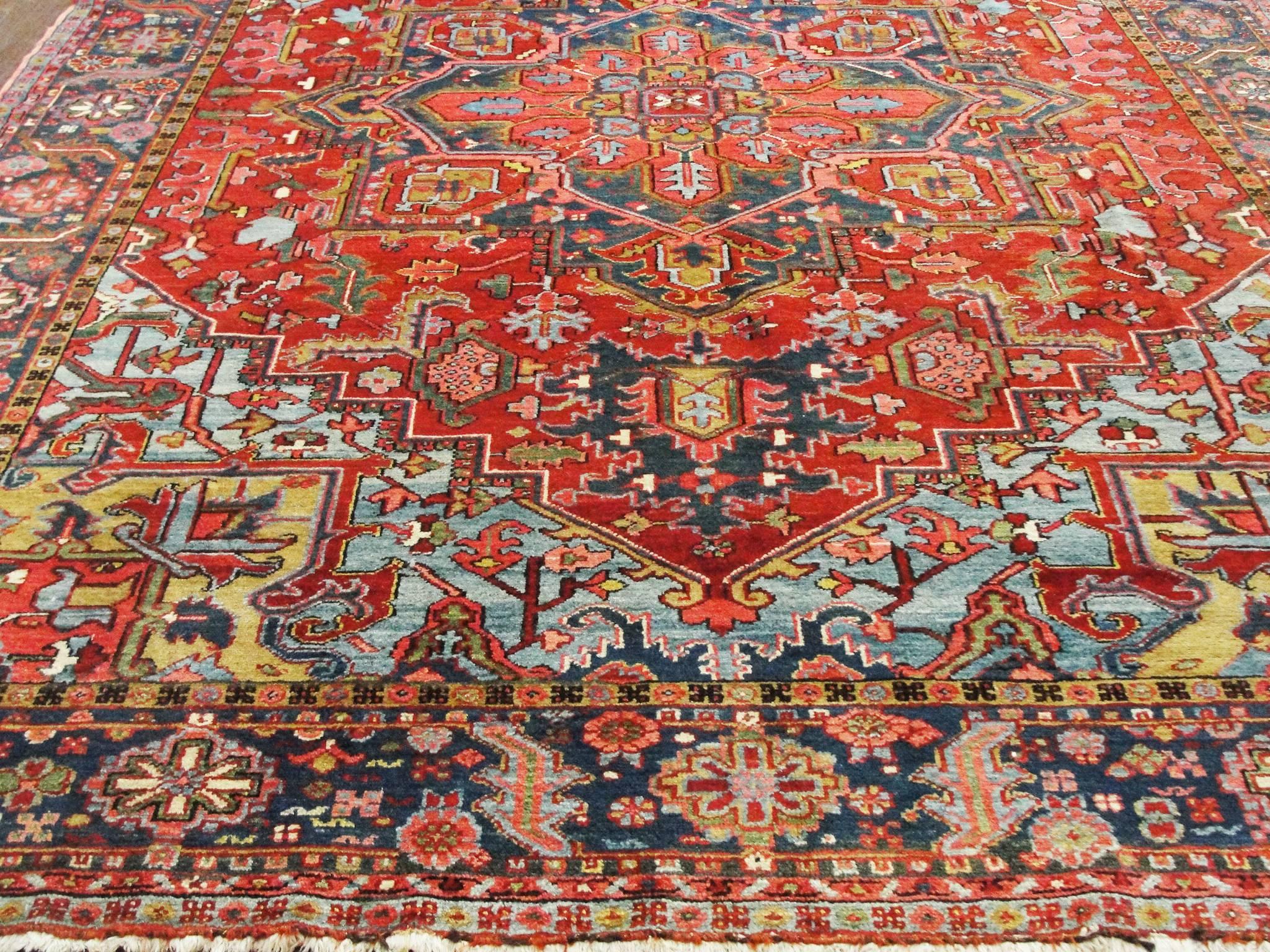 Heriz Serapi Spectacular Heriz, Karaja Carpet