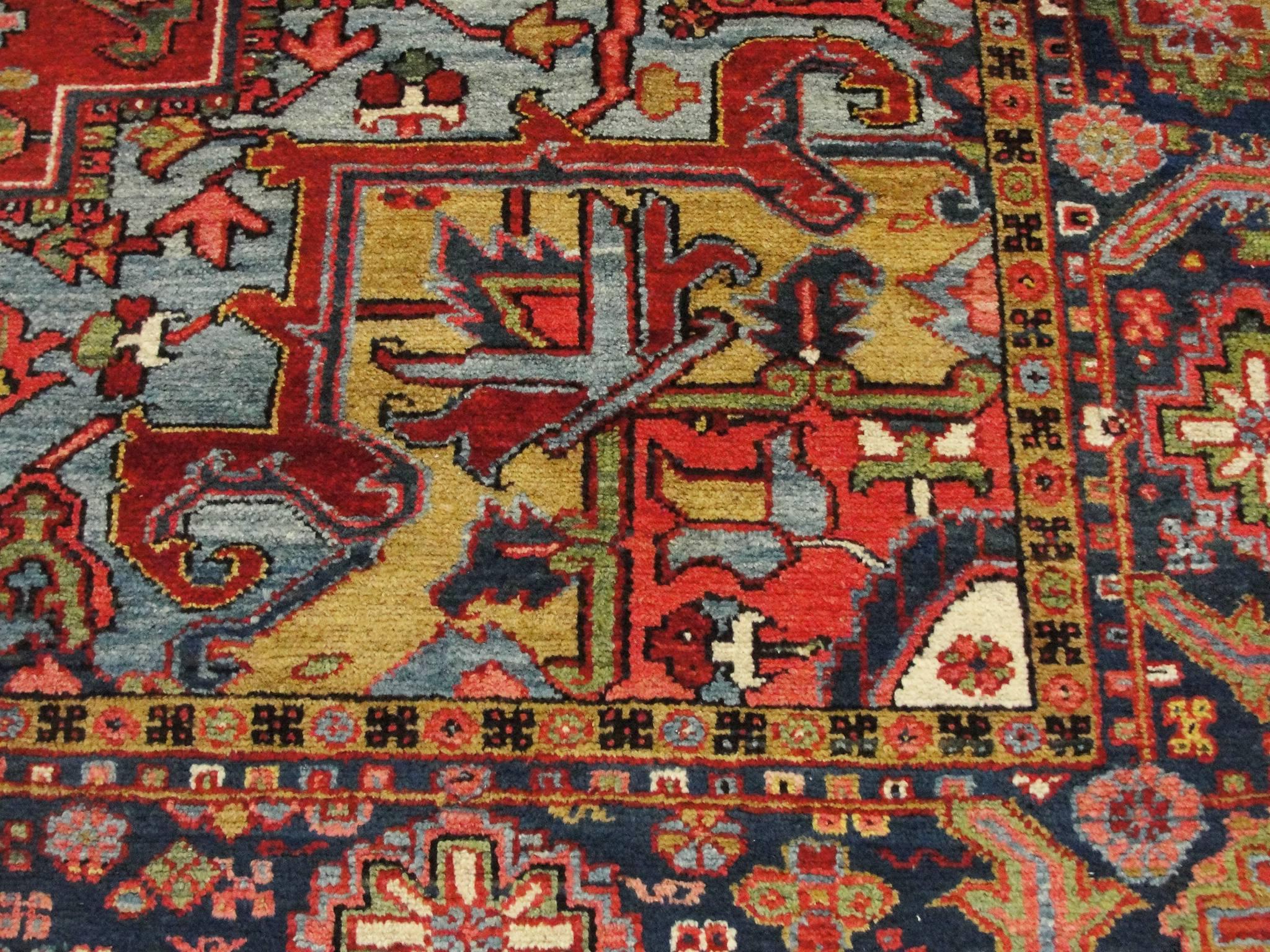 Persian Spectacular Heriz, Karaja Carpet