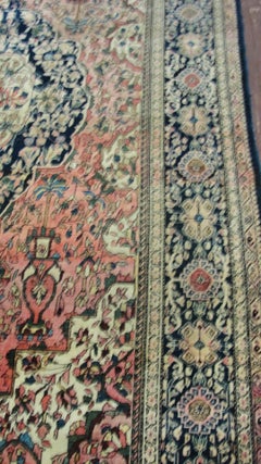 Fine Antique Handmade Rug, 4'3" × 6'4"