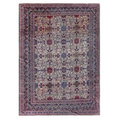 Antique Handmade Rug 10'2" × 13'8"