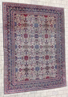 Antique Handmade Rug 10'2" × 13'8"