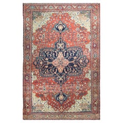 Antique Handmade Rug 7'0" x 10'6"