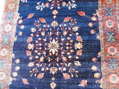 Tappeto antico fatto a mano 3'1" x 4'8"