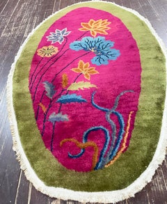Antique Art Deco Chinese Rug, 2'6" x 4'2"
