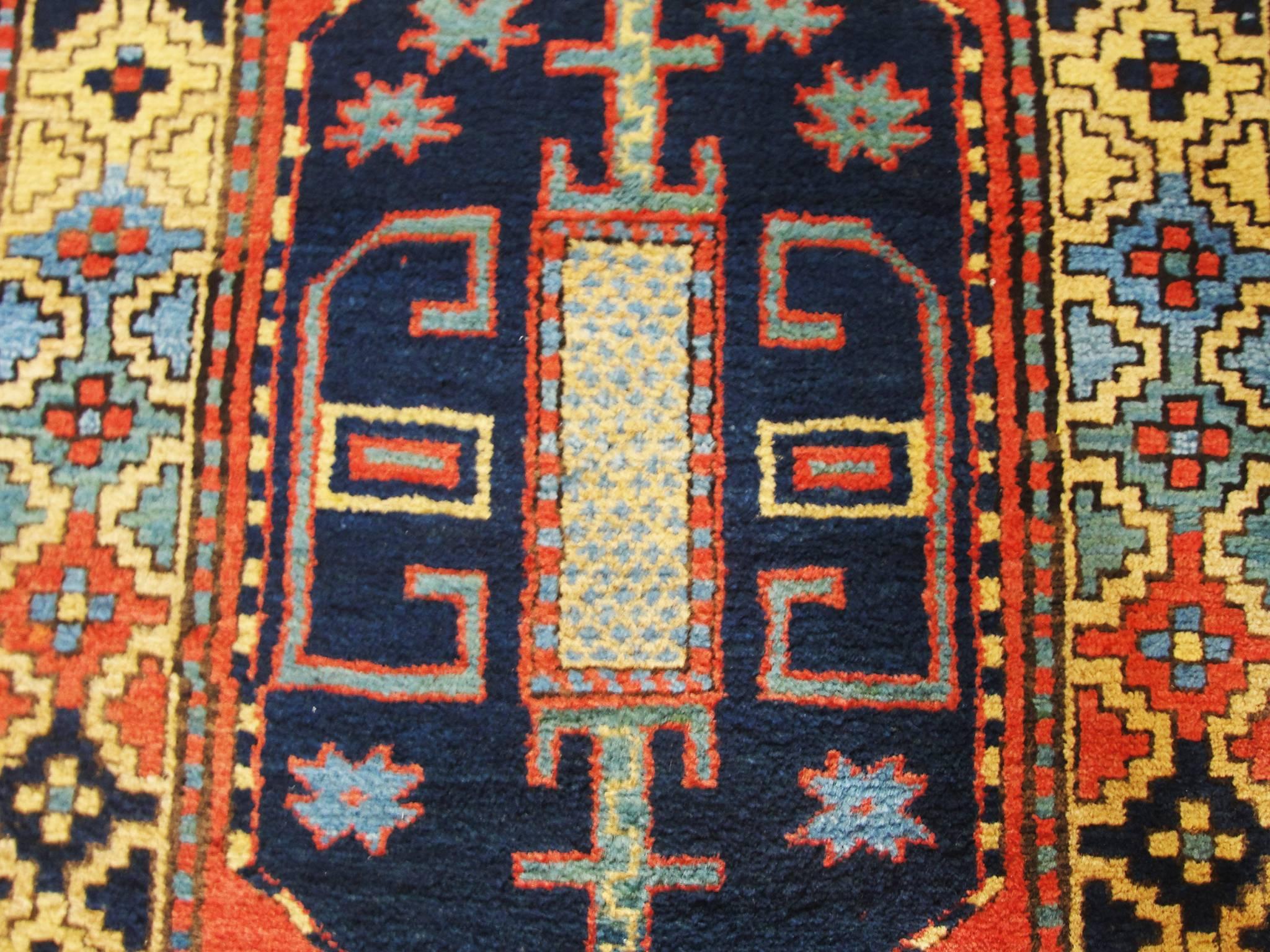 Hand-Woven Persian Bakhtiari Runner