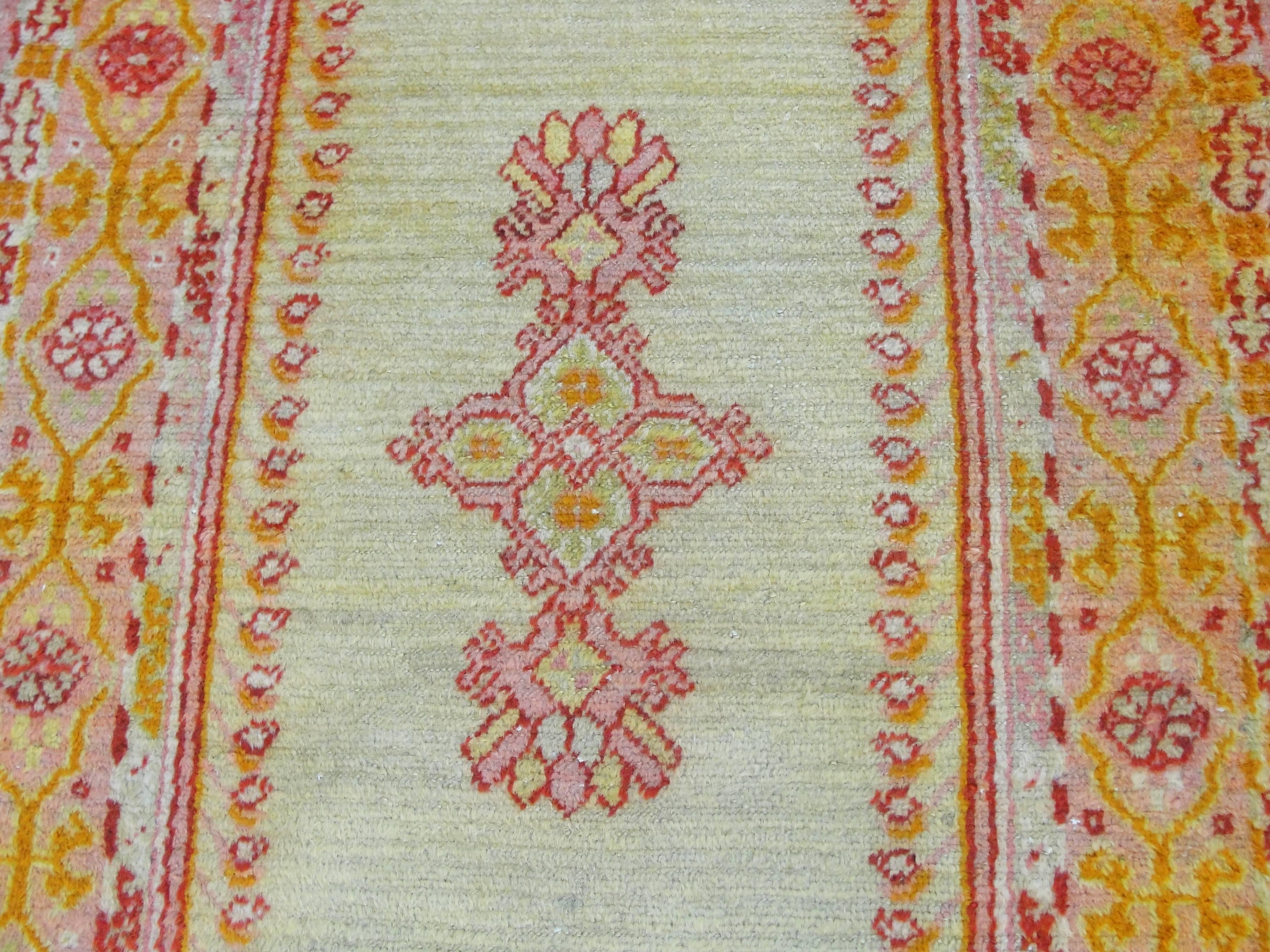 Antique Oushak Rug, 2'8