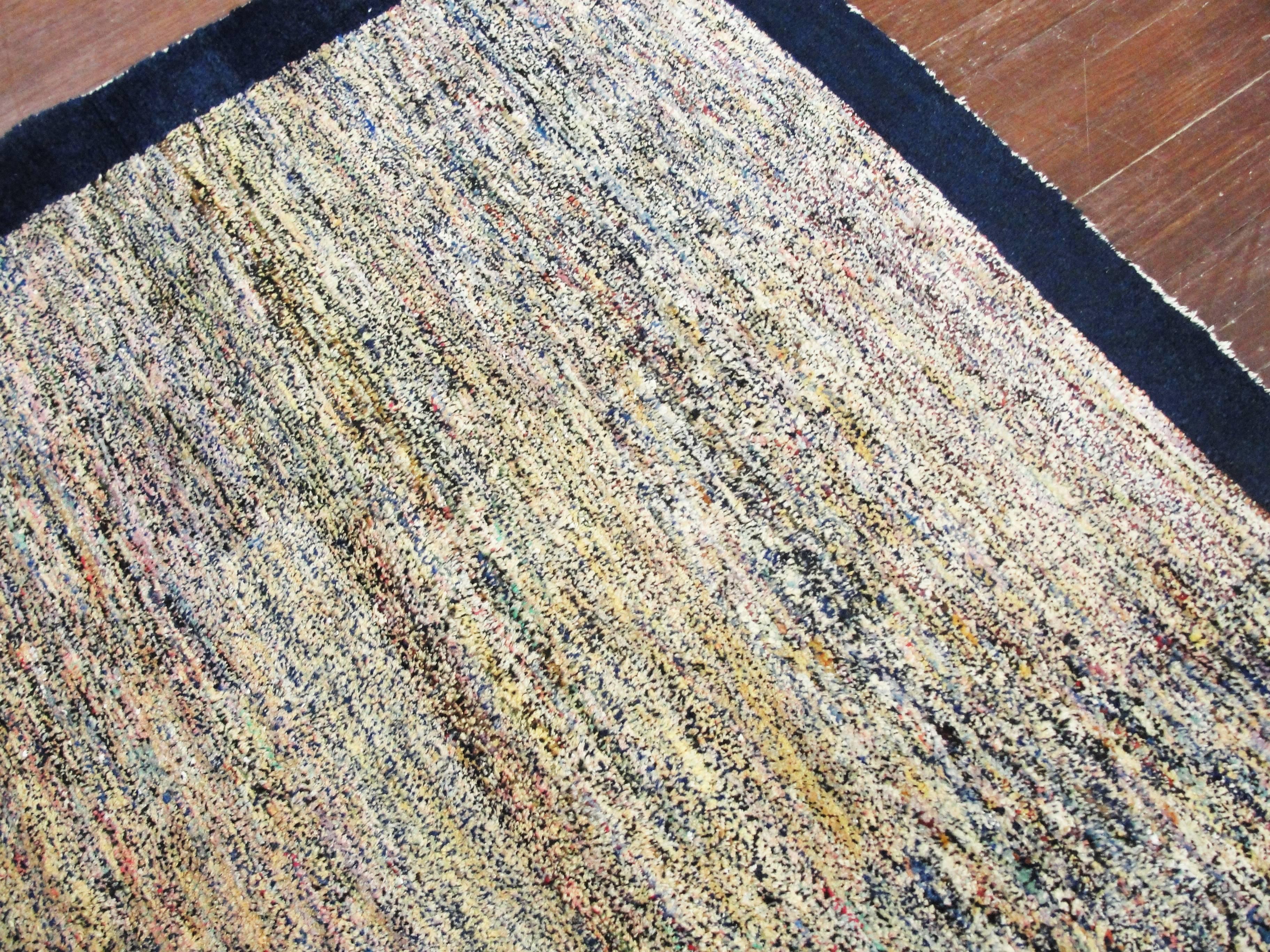 Antique Mongolian Rug In Excellent Condition In Evanston, IL