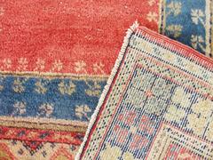 Antique Oushak Prayer Rug