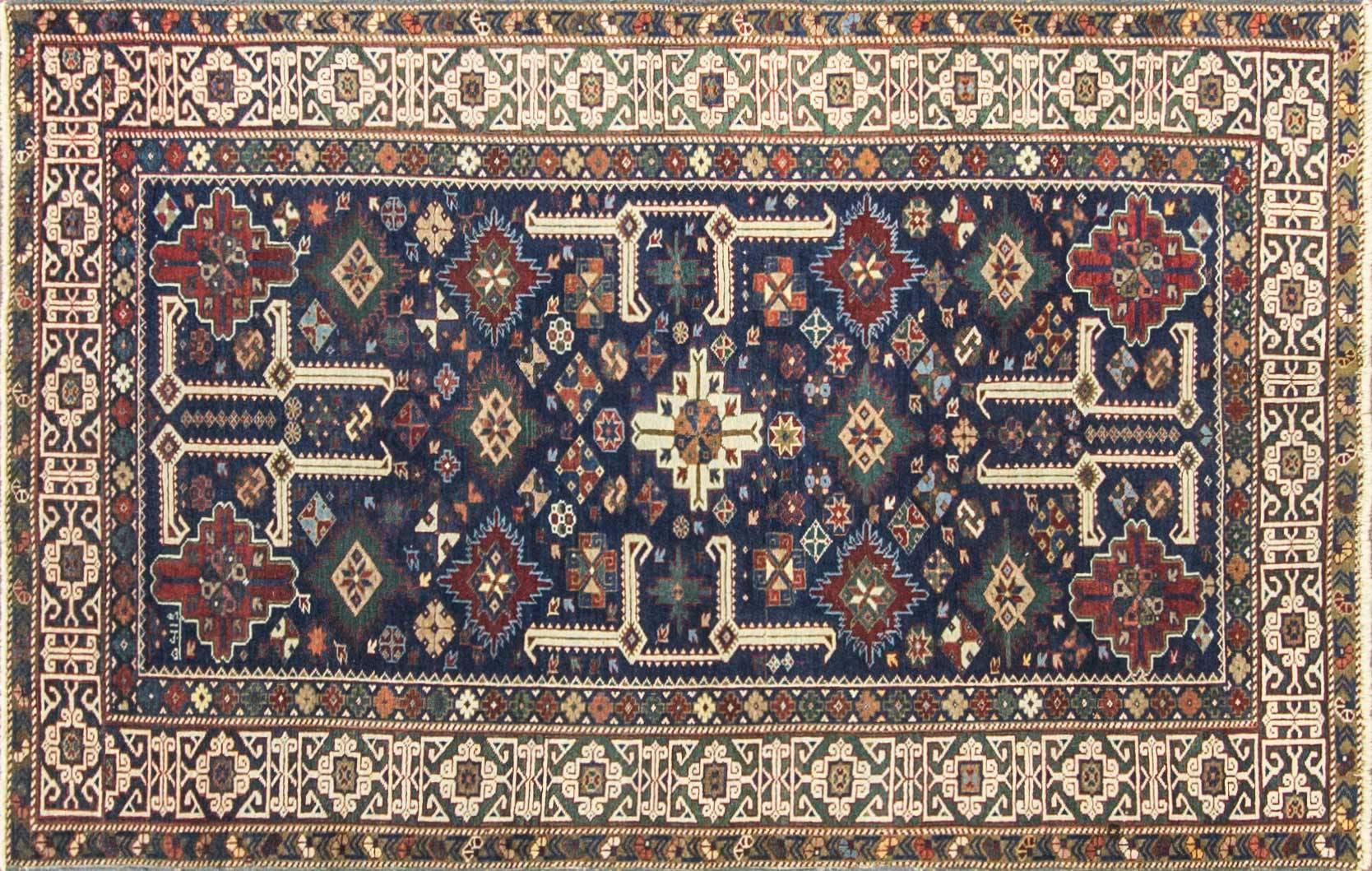 Historic Khanate or administrative district populated by the Lezghi people and Azeri Turks. Located in present-day Azerbaijan, the city of Kuba produced some of the most distinctive and finely executed Caucasian rugs. They are beautifully and richly