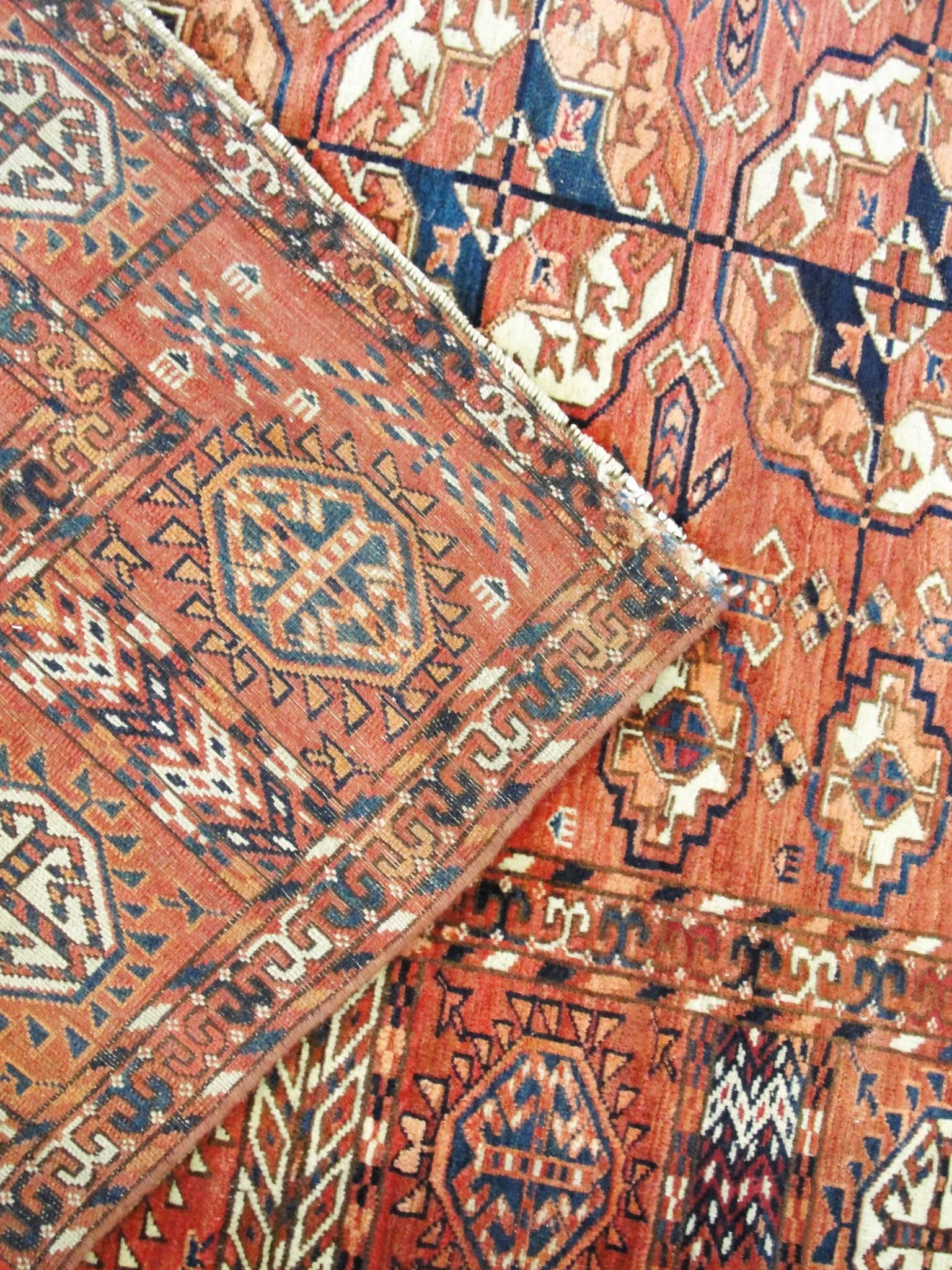 Tribal Most Unusual Turkoman Main Carpet