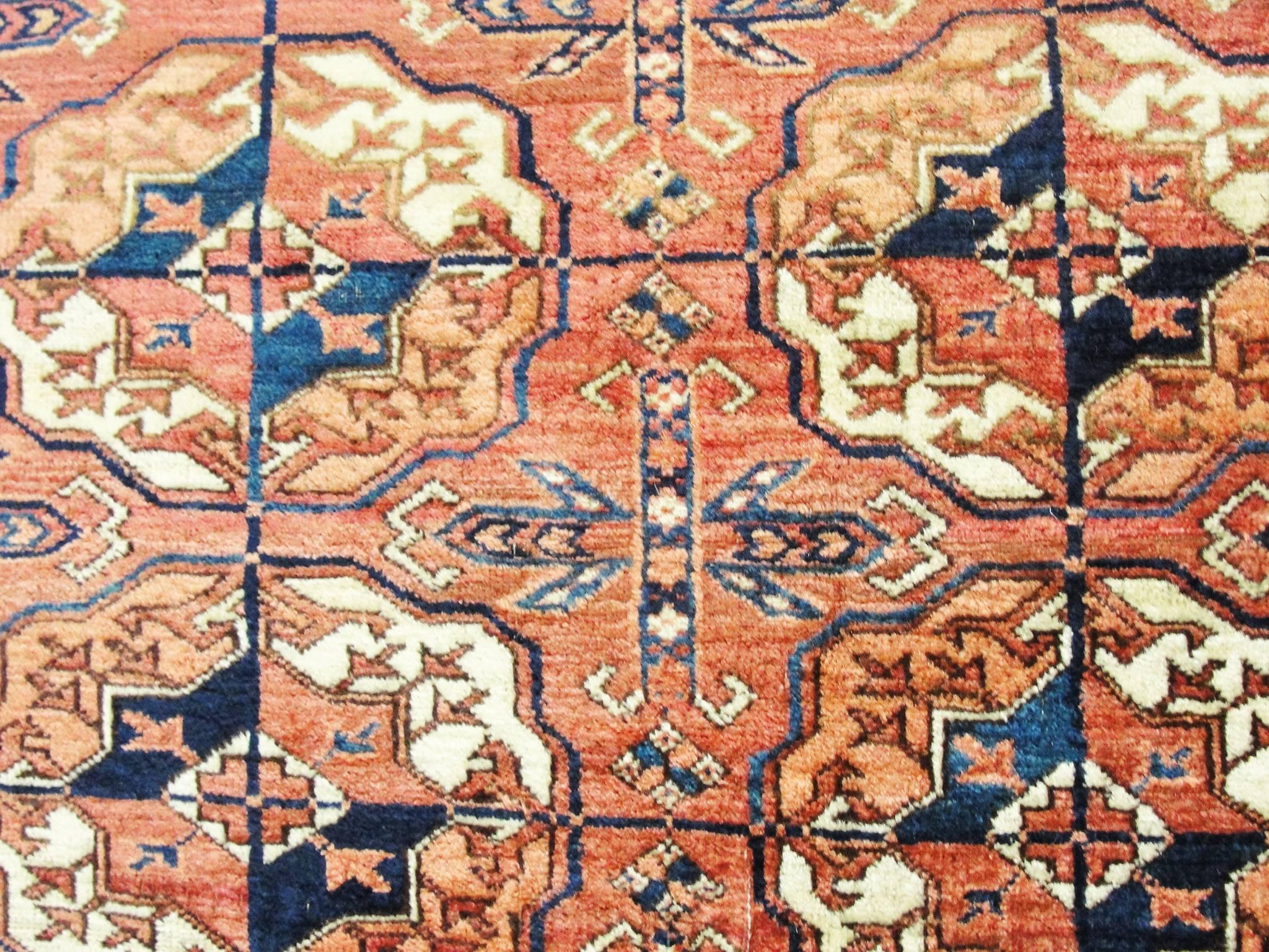 Most Unusual Turkoman Main Carpet 1