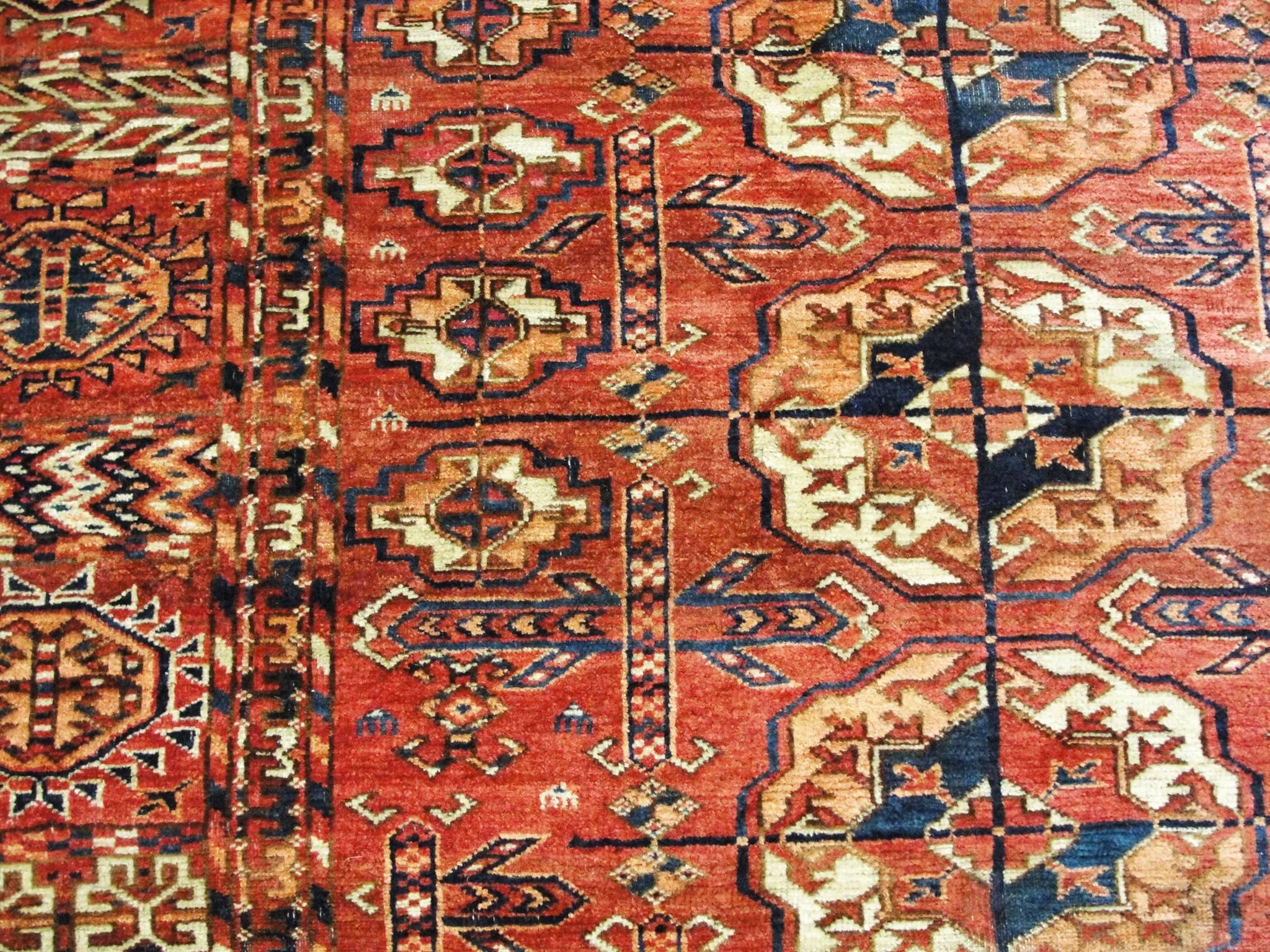 Most Unusual Turkoman Main Carpet 2