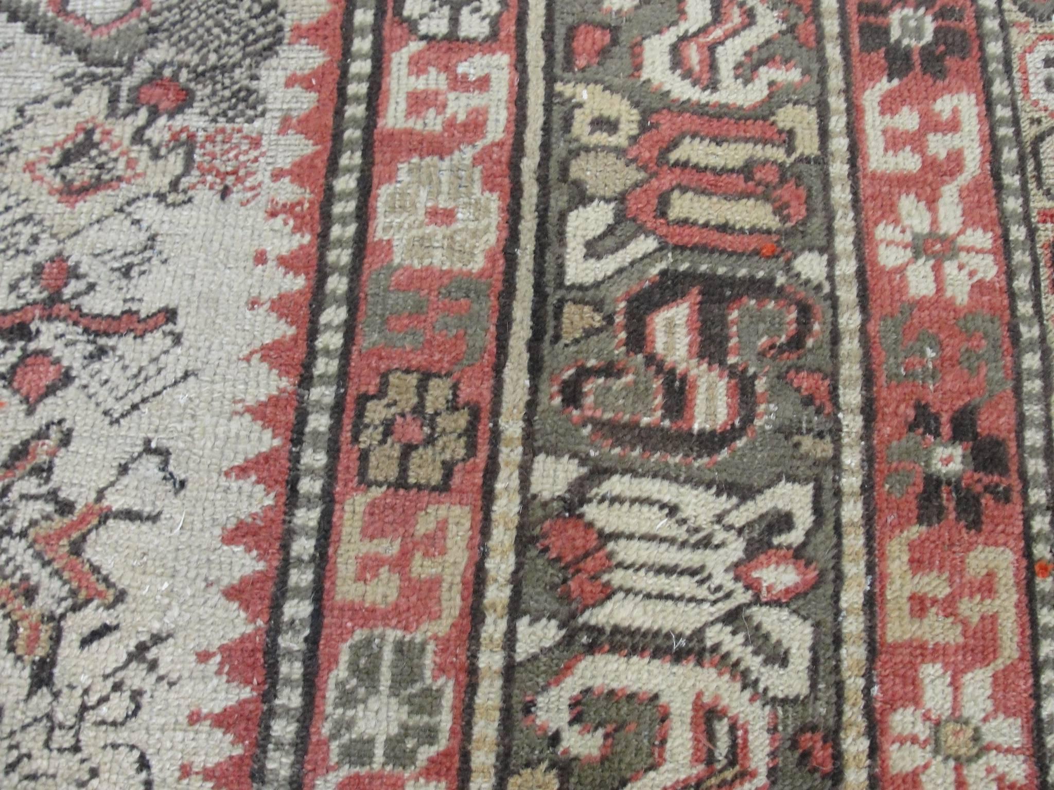 Unusual Antique Northwest Persian Carpet 1