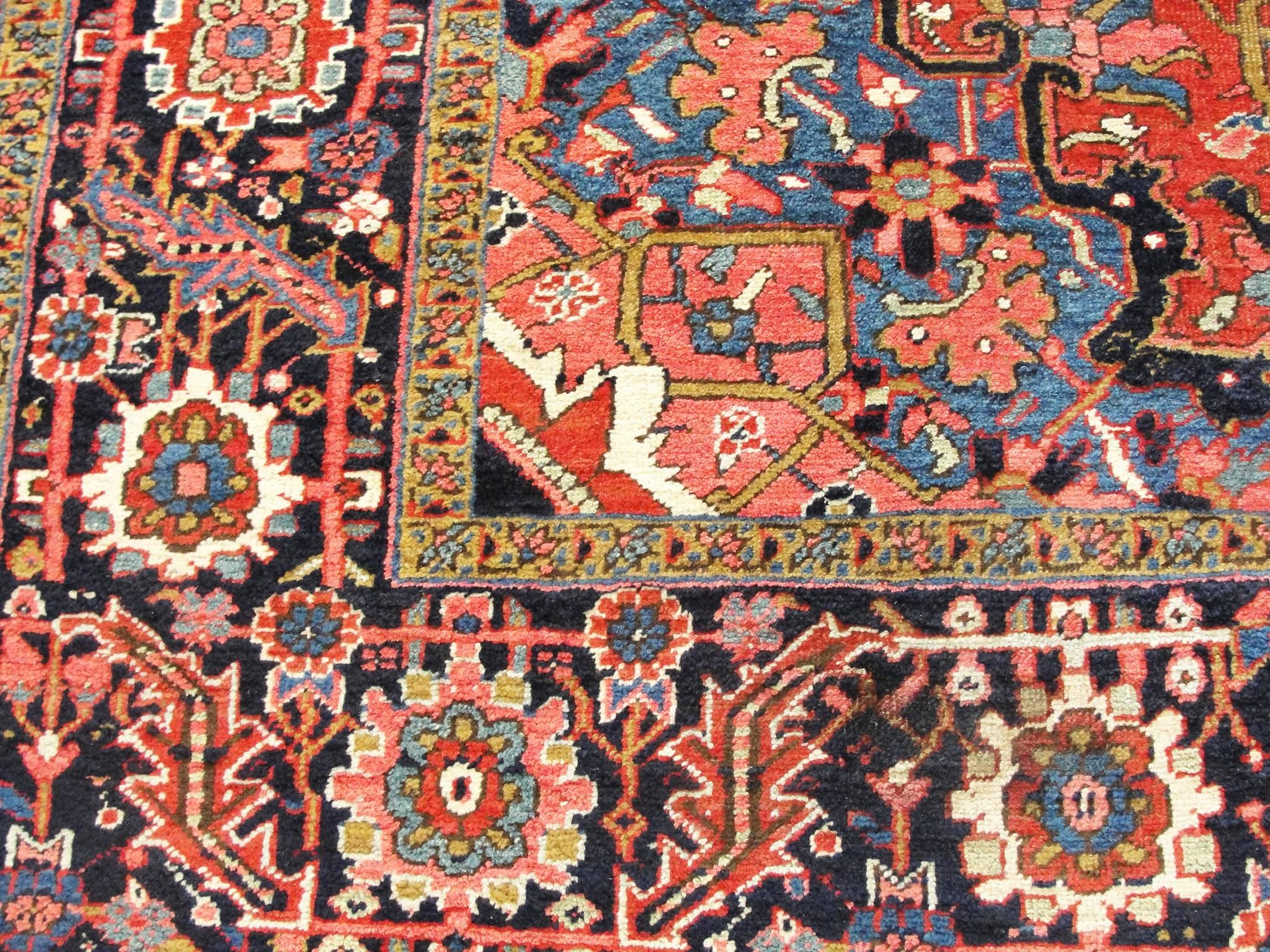 Persian Incredible Heriz Carpet