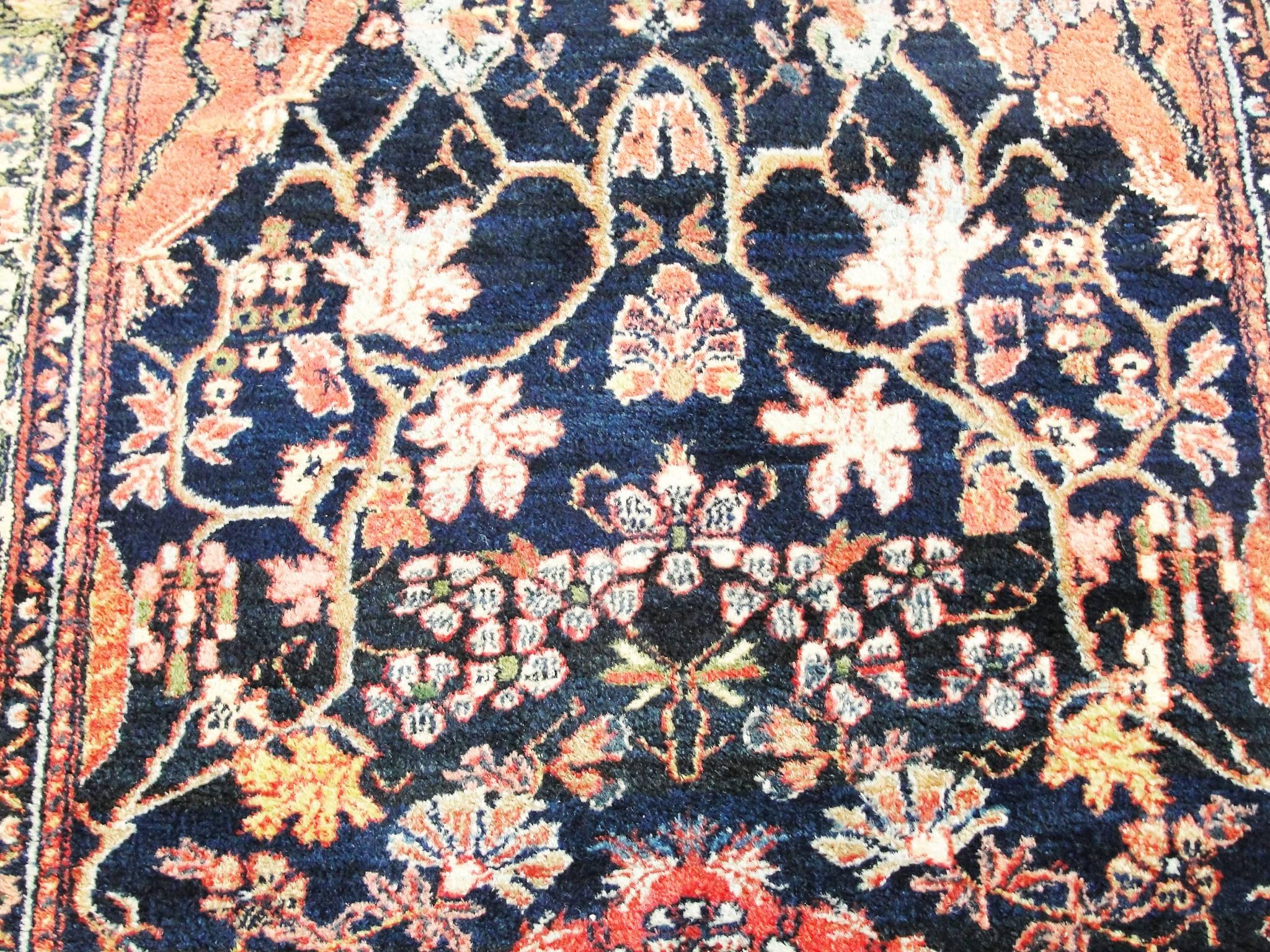 Antique Persian Bakhtiari Runner, 3'6