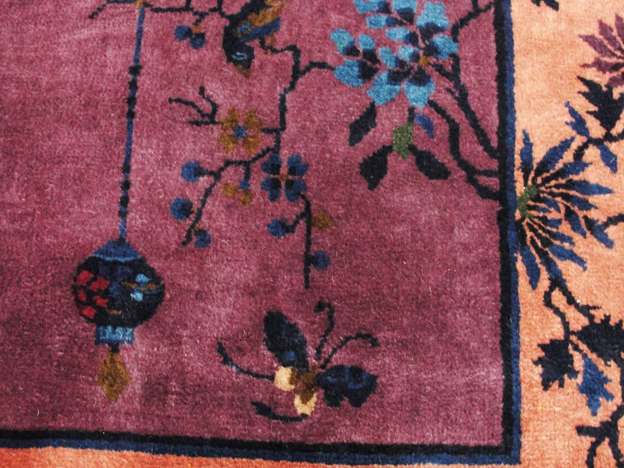 Wool Charming Art Deco Carpet