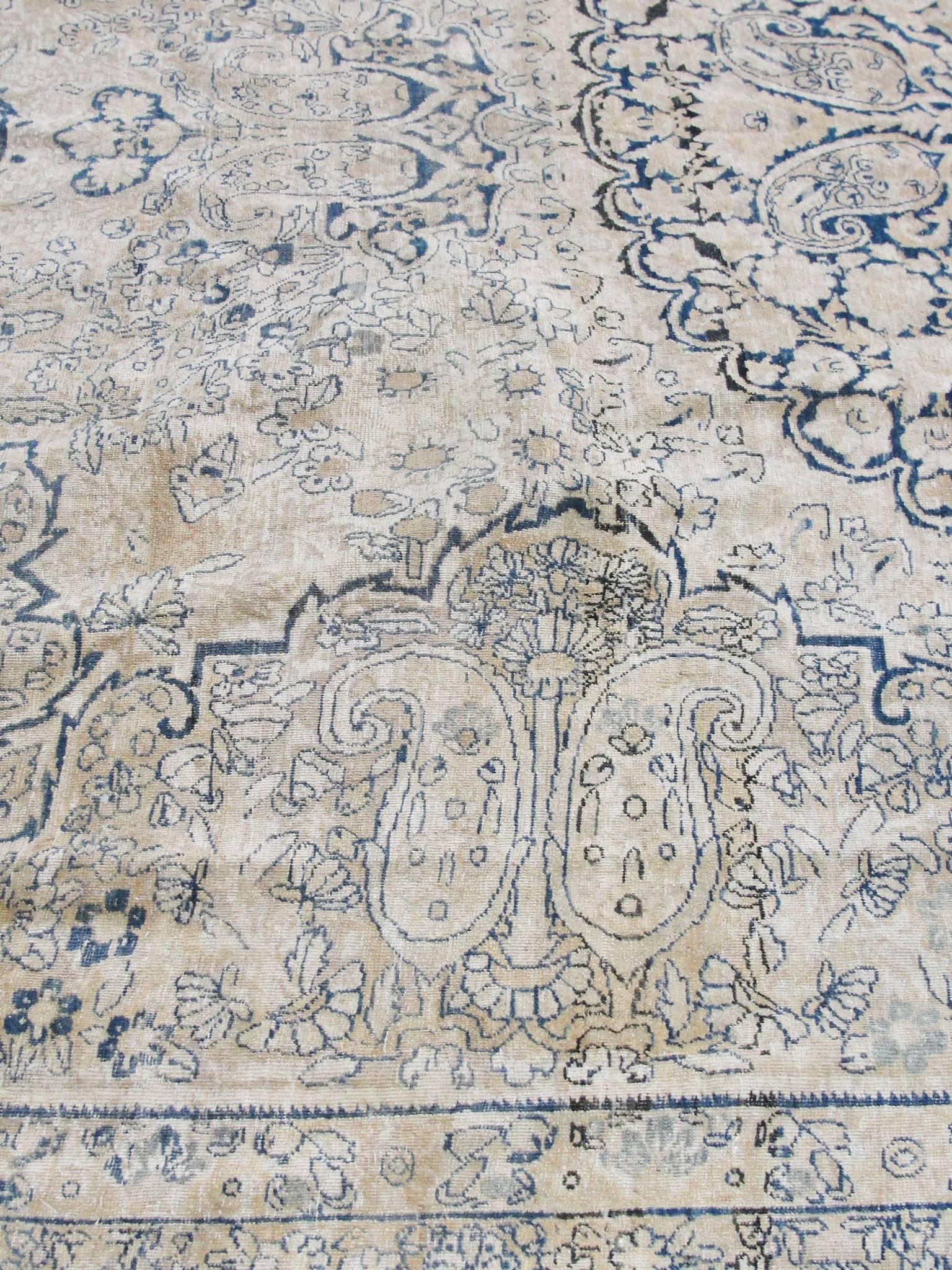  Antique Persian Kermanshah Carpet, 9'7