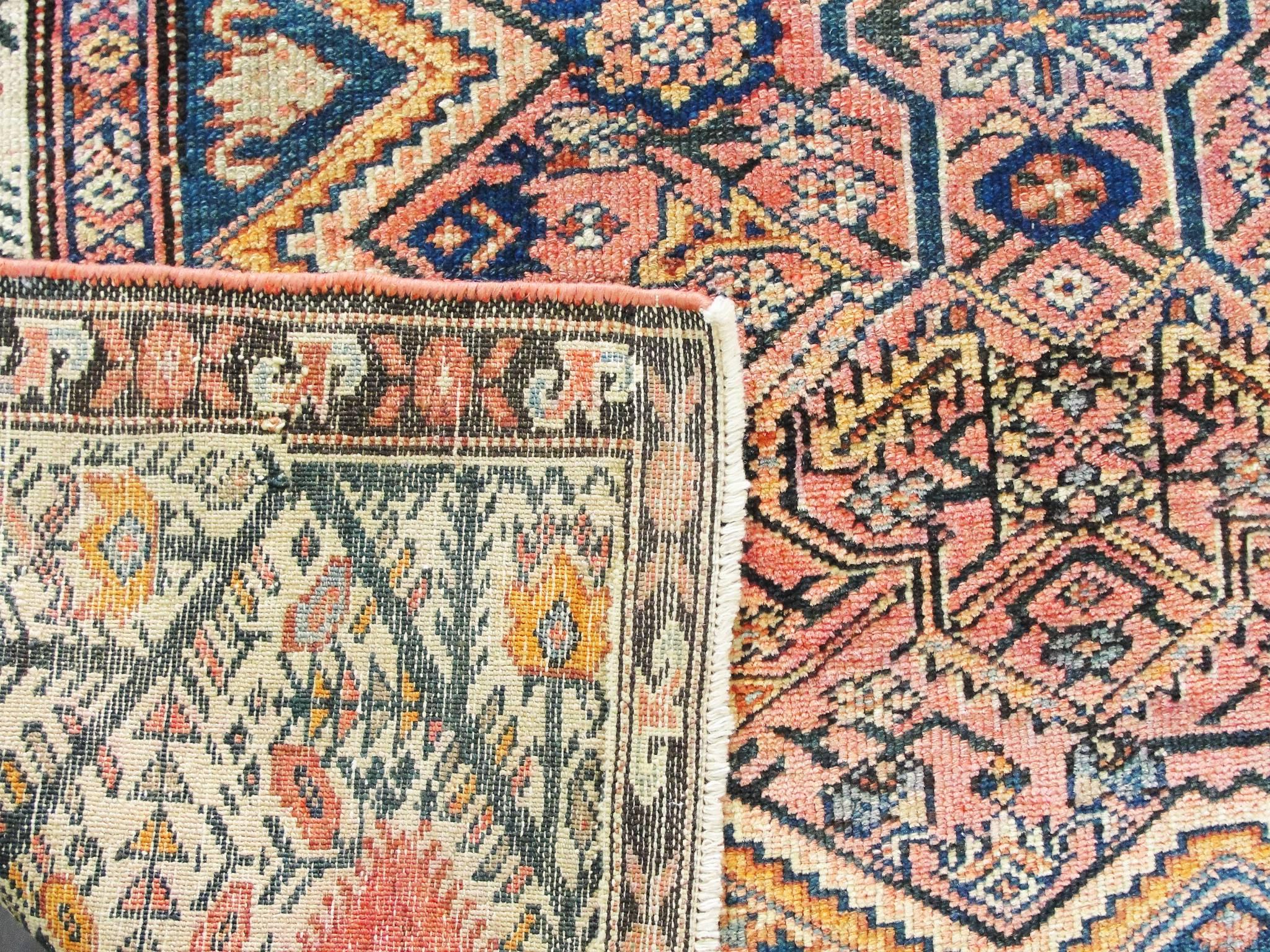 Hand-Knotted Magnificent Antique Fine Persian Malayer