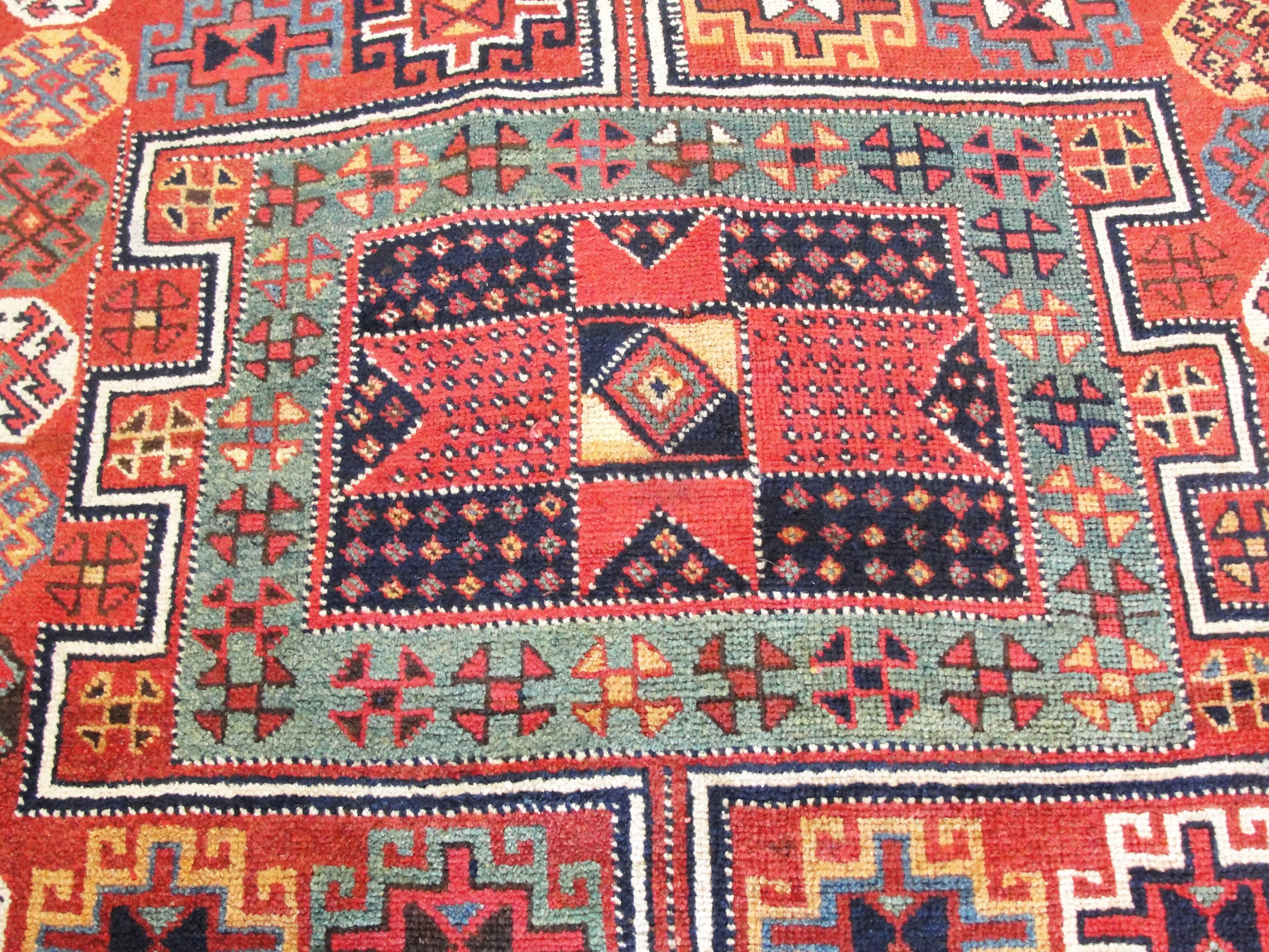 20th Century Antique Kurdish Quchan North-East Persia, Free Shipping