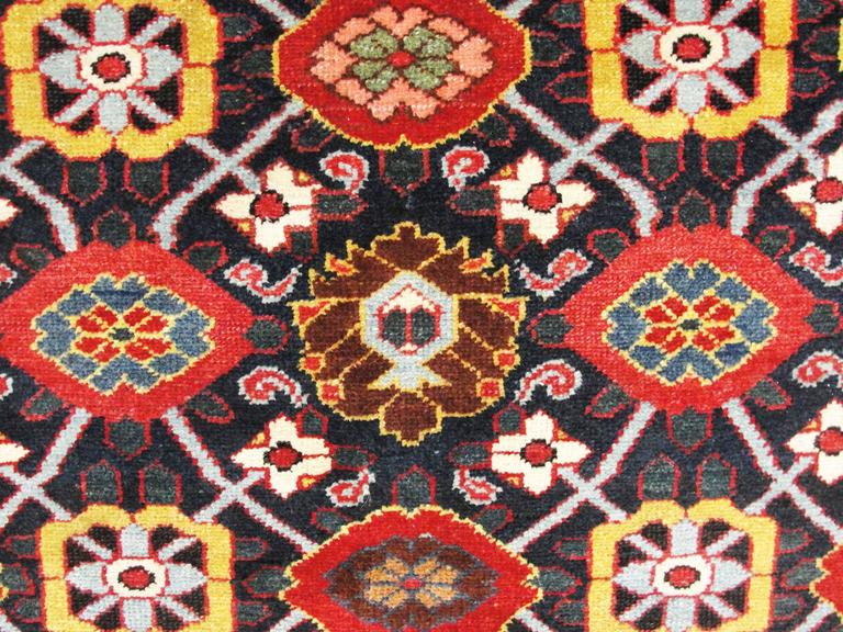 Antique Persian Bakhtiari Rug, Mina Khani Design For Sale at 1stdibs