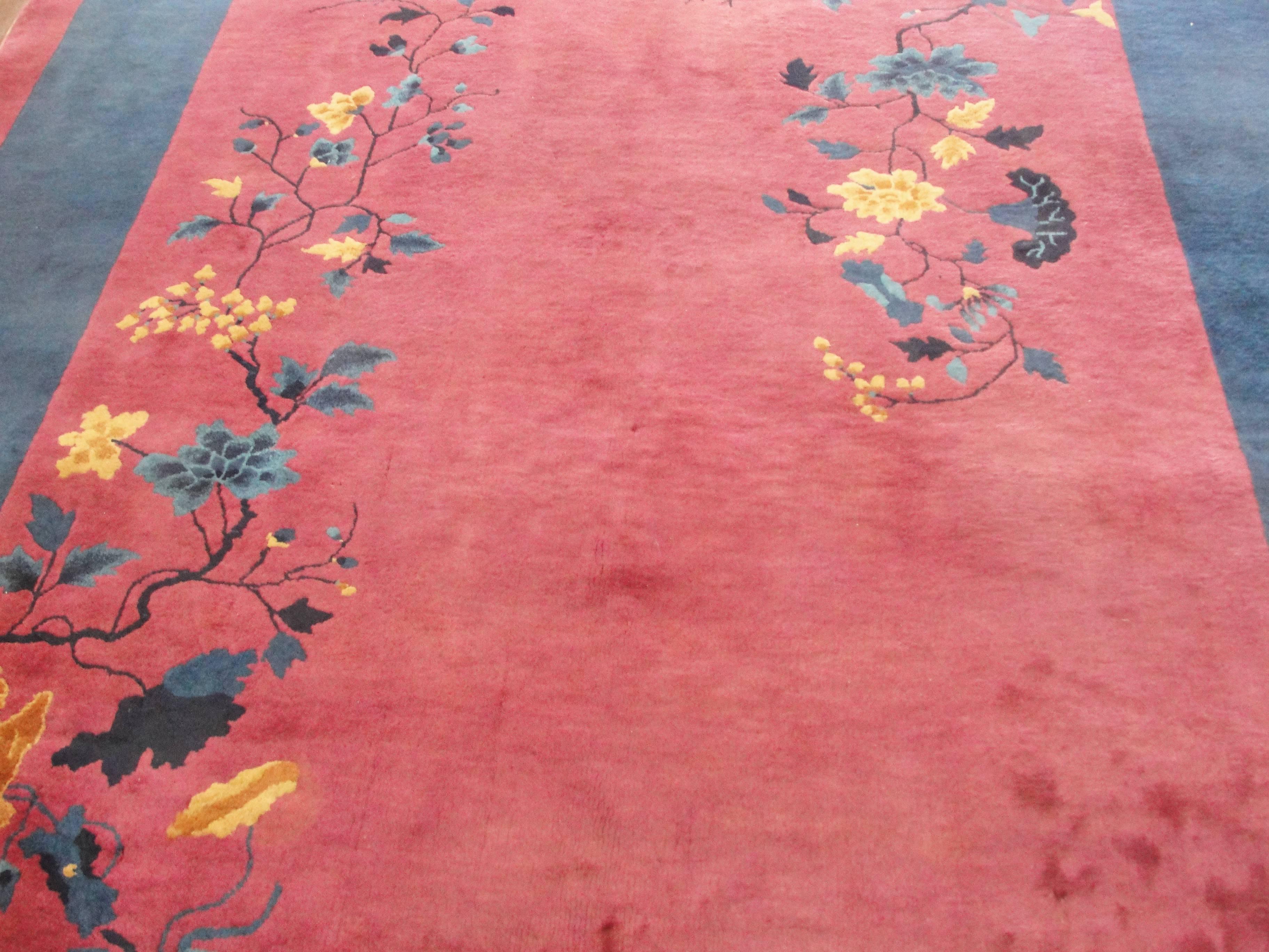 20th Century Fabulous Antique Art Deco Chinese Carpet