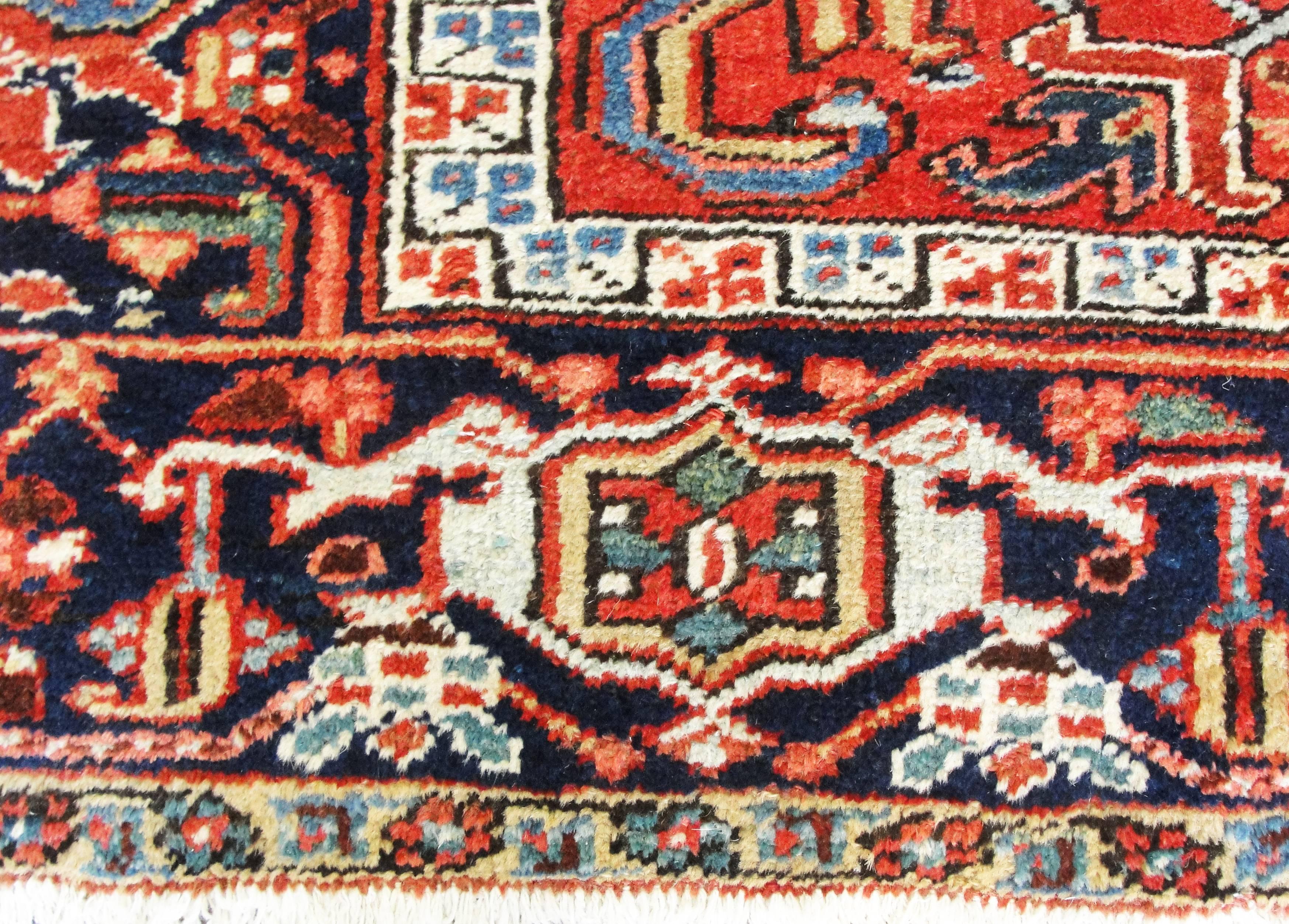 Incredible Persian Heriz Oriental Rug 1