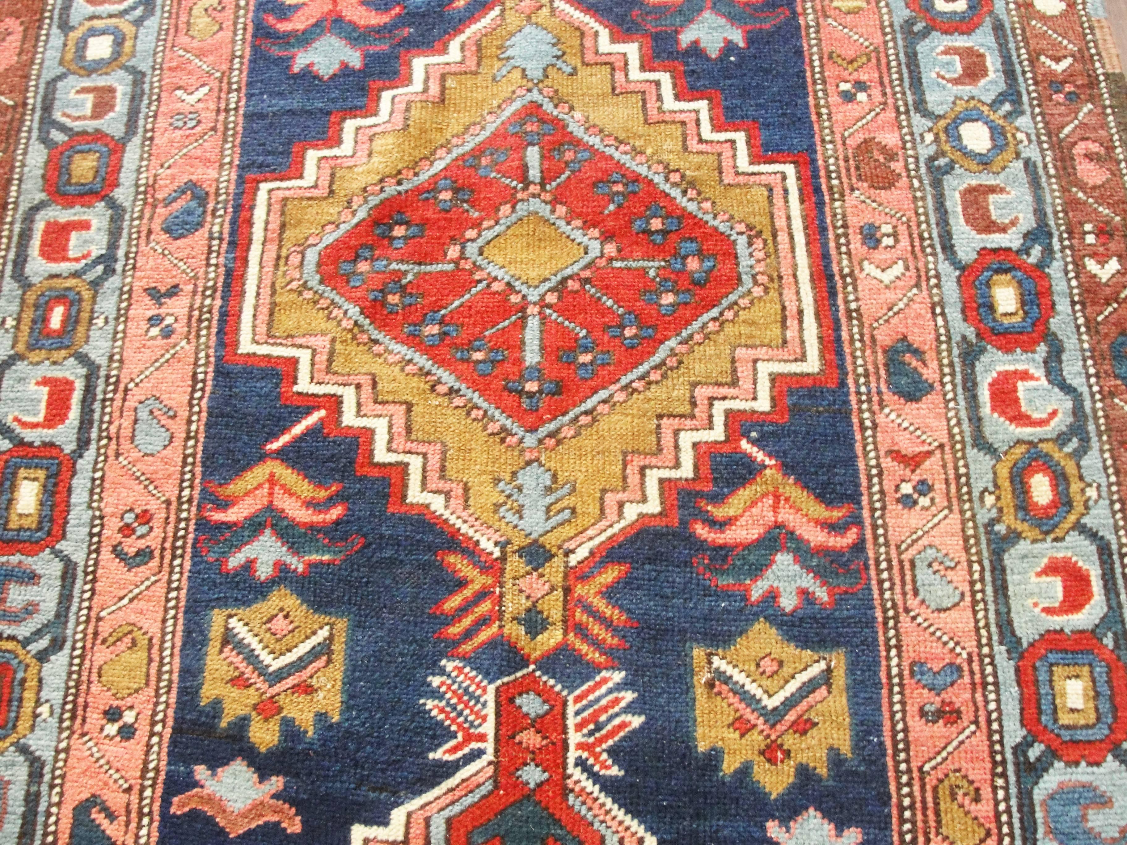 Astonishing Northwest Persian Runner In Excellent Condition In Evanston, IL