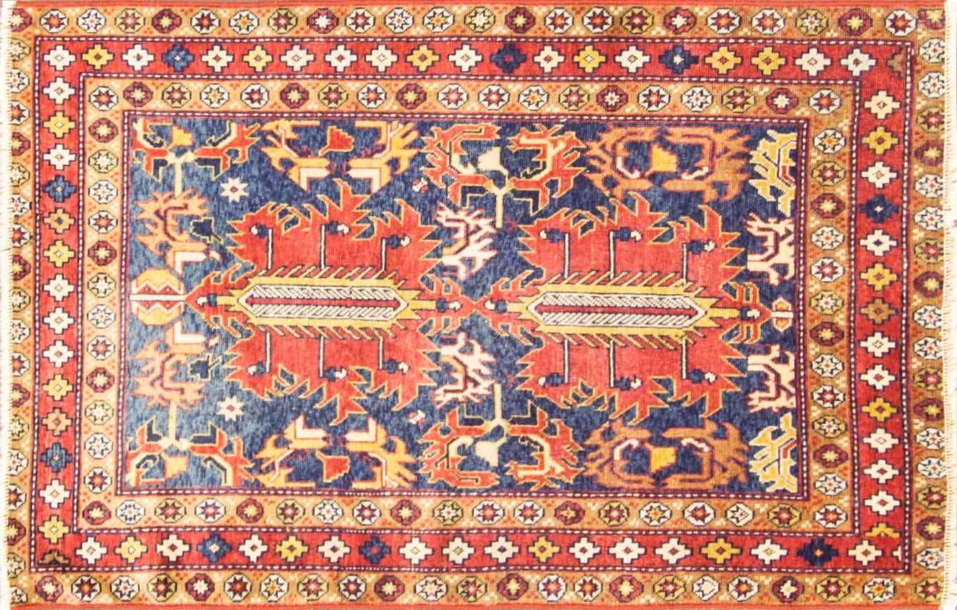 The historic Khanate or administrative district of Shirvan produced many highly decorative antique rugs that have a formality and stylistic complexity that is found in few rugs from the Caucasus. The depth of colors, the complexity of the
