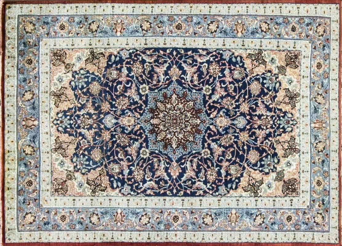 The Iranian city of Isfahan has long been one of the centres for production of the famous Persian carpet. Isfahani carpets are known for their high quality. The most famous workshop in Isfahan is Seirafian.
Weaving in Isfahan flourished in the