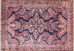 Antique Persian Mohajeran Sarouk Rug