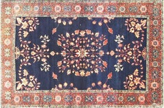 Antique Super Fine Feraghan Sarouk Rug, 3'1" x 4'8"