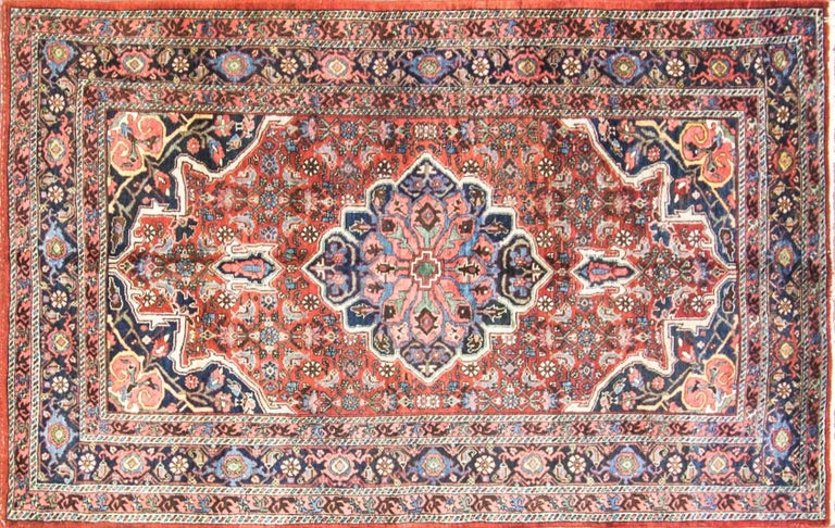 Bidjar is the name of a small Kurdish town in western Iran. (or Bidjar) Kurdish rugs are often called the Iron Rugs of Iran. The Bijar was a heavy, durable rug that has been very popular in the United States. Now the Bijar rug tends to be a finer,