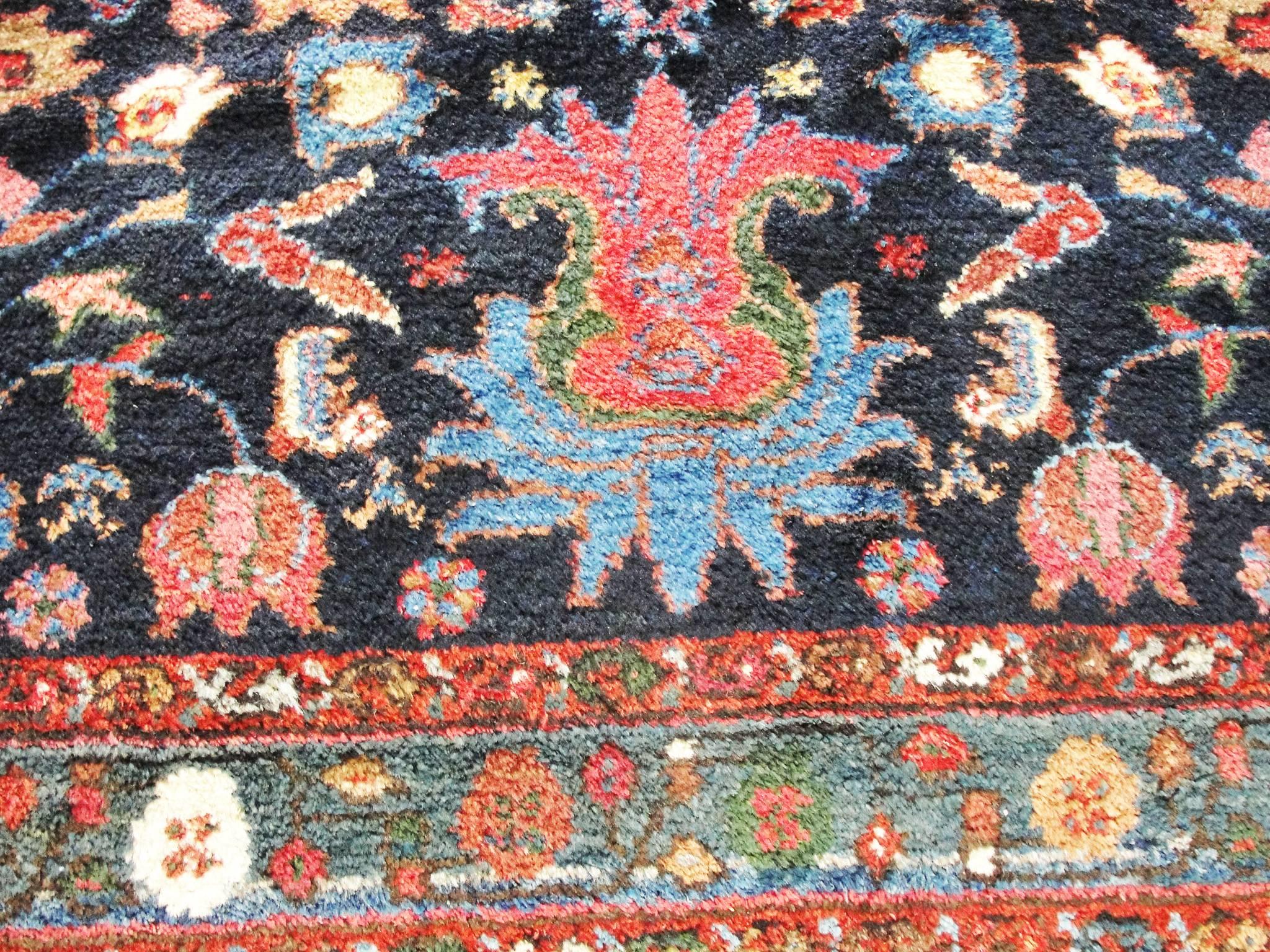 Hand-Knotted Magnificent Bakhtiari Runner