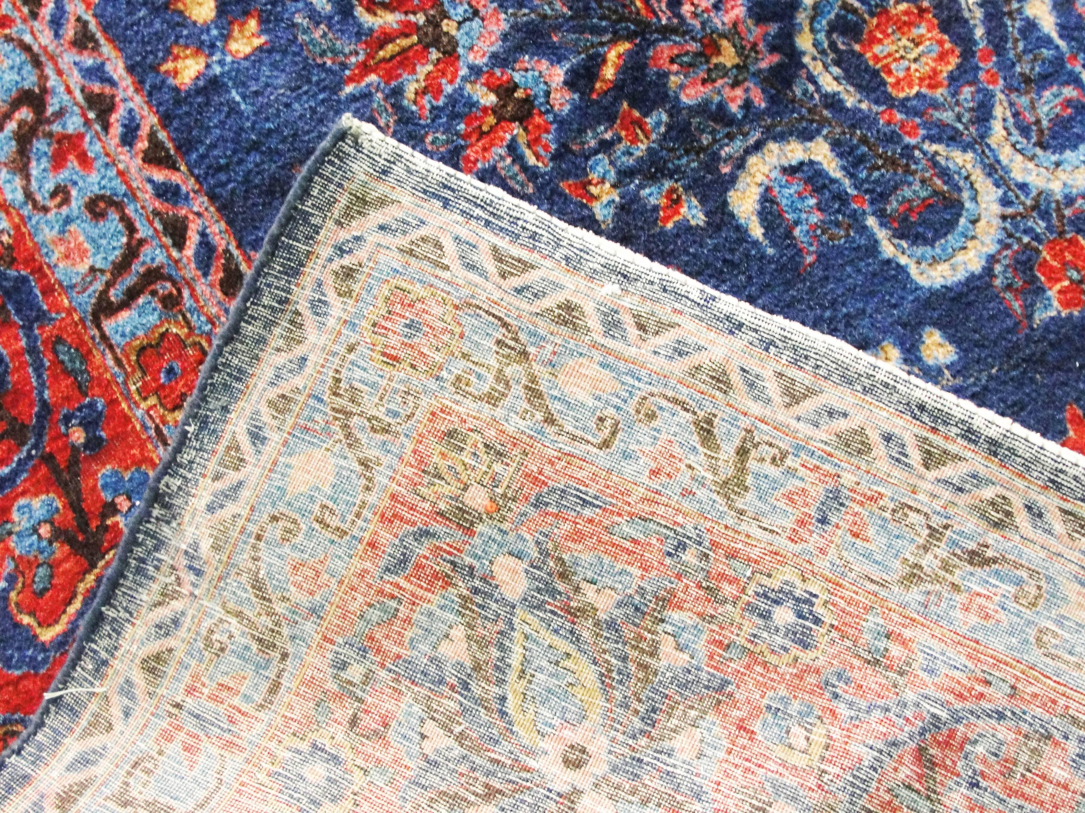 Ask for dealer shipping.
Kashan rugs have for a long time been considered the essence of Persian rugs. Almost inevitably, the initial association when a Persian rug is mentioned is an ornate oriental rug with a strong pattern with bold reds and