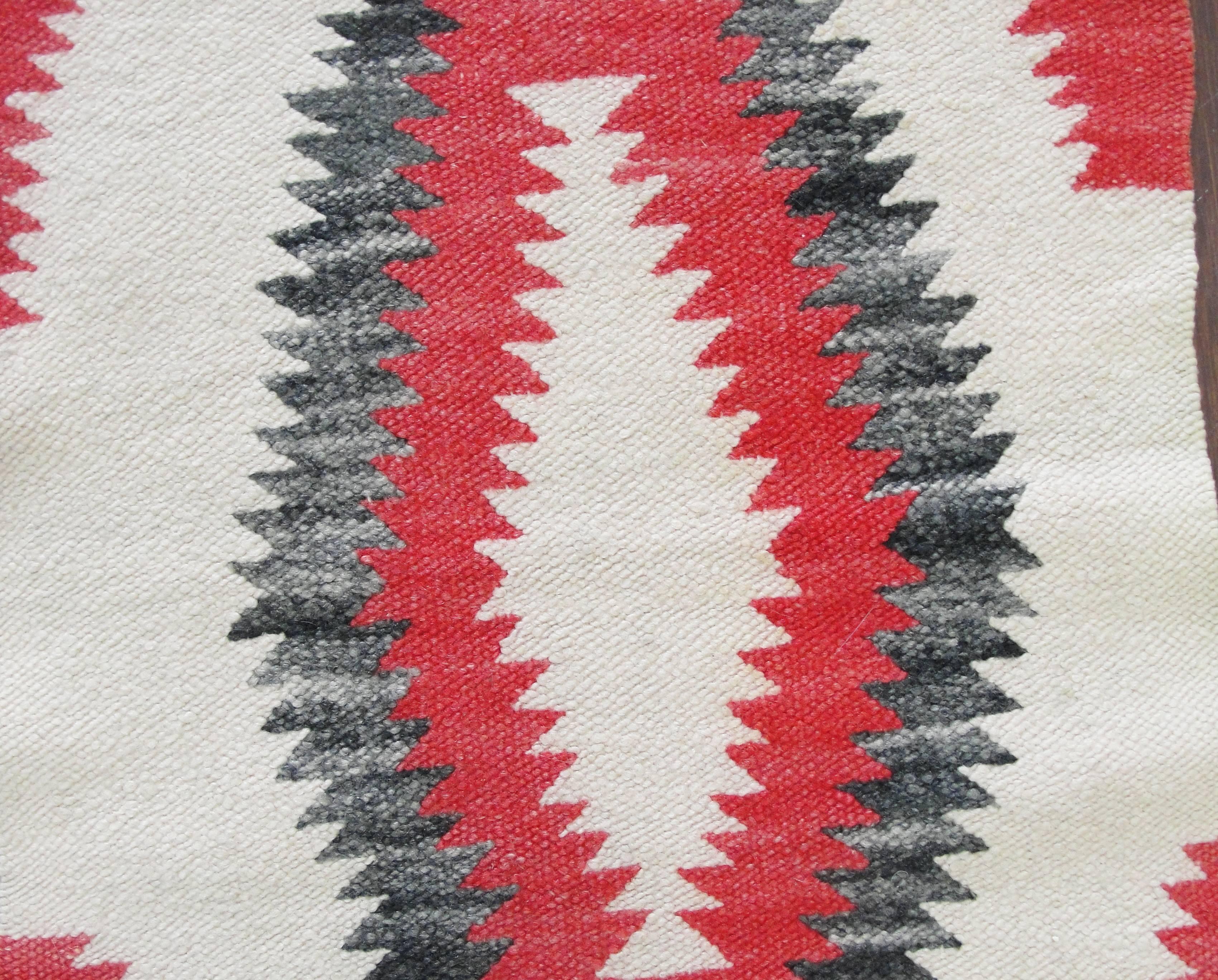 Hand-Woven Navajo Ganado Saddle