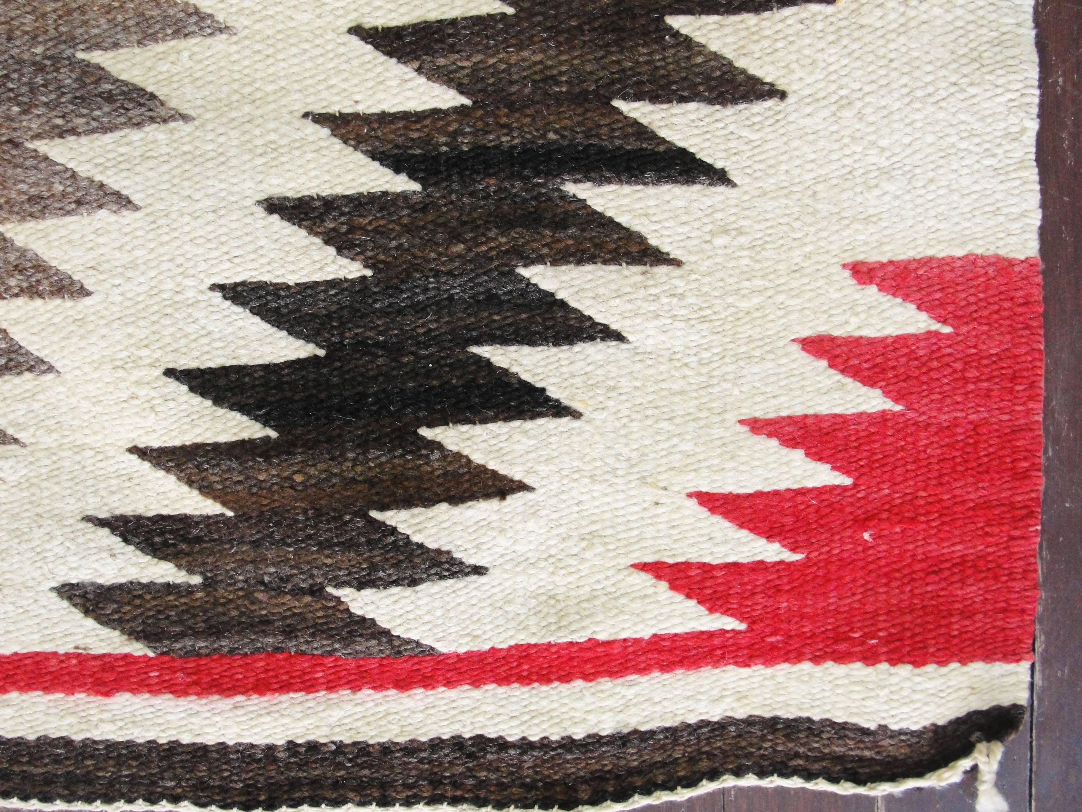 Navajo Saddle Rug Germantown Design, 20