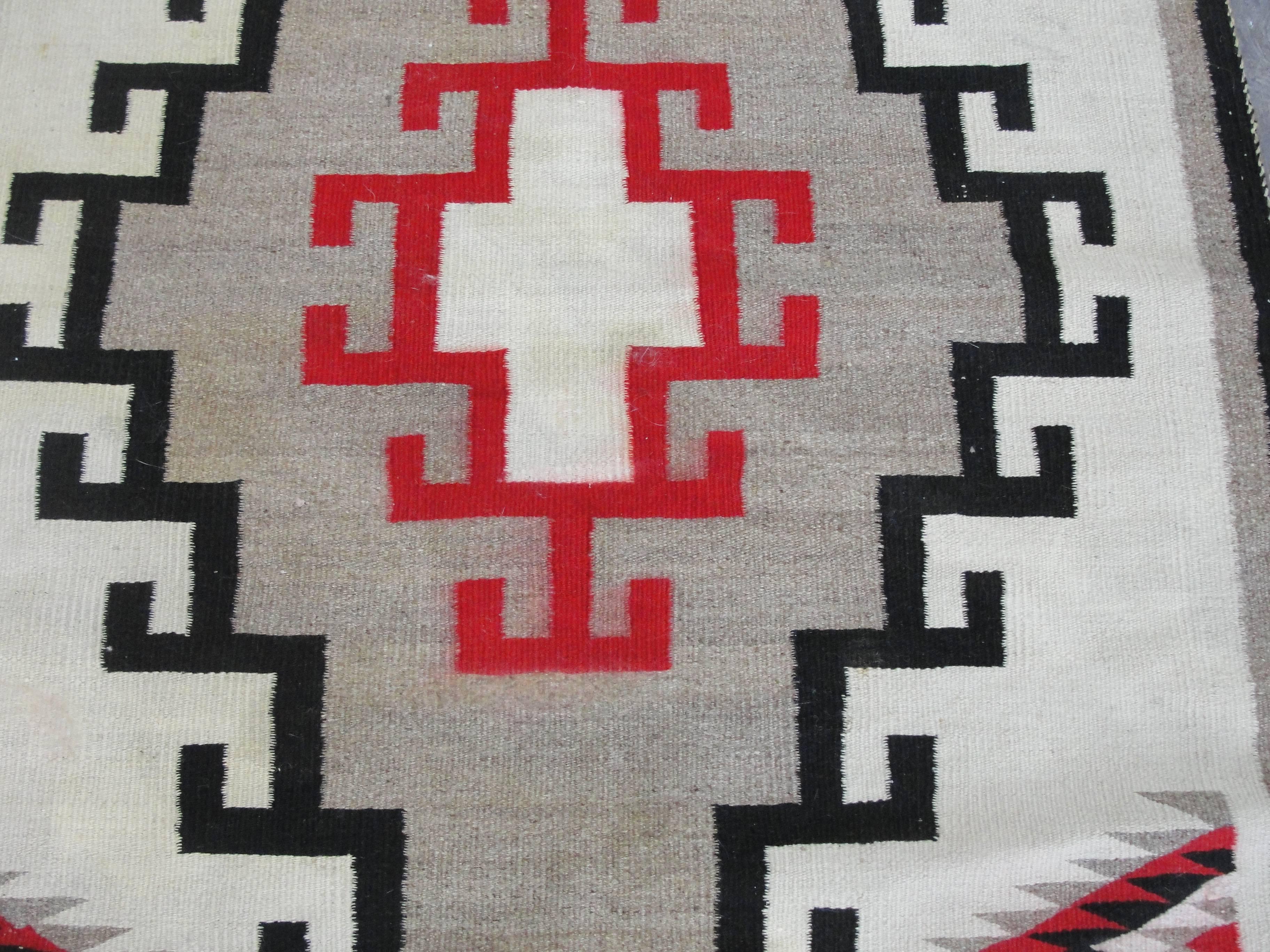American Incredible Antique Navajo Rug