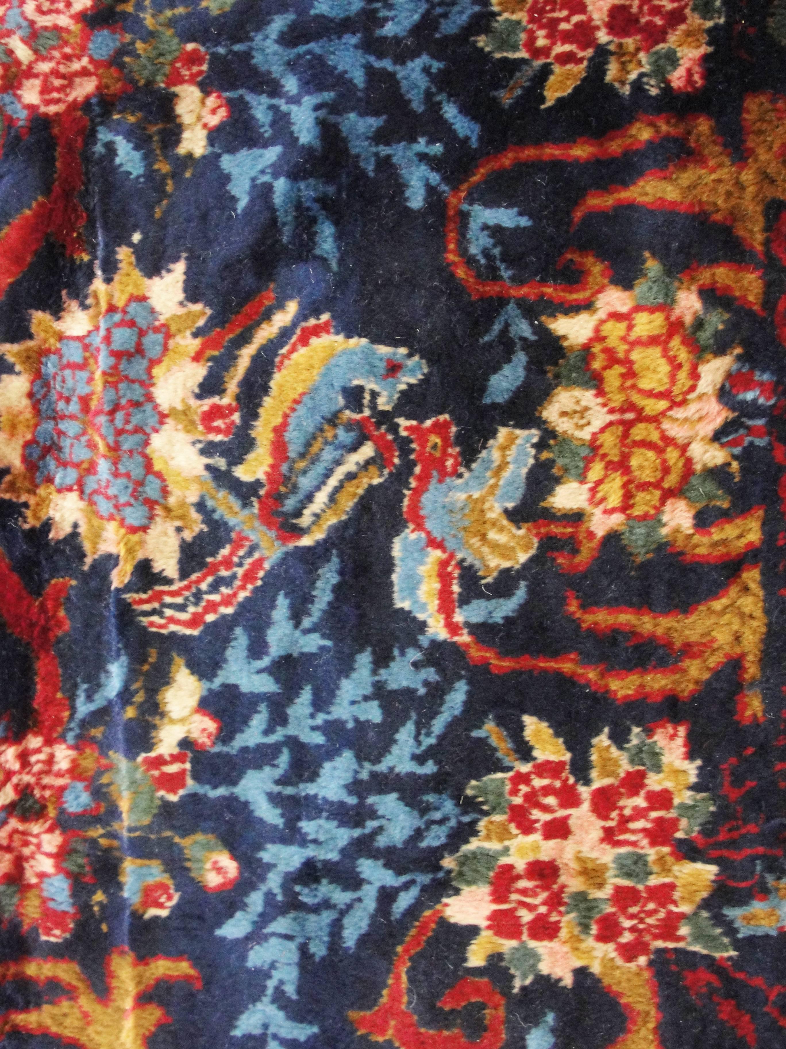 Agra Gallery Size Carpet, Birds of Love, 6'11